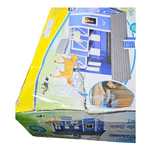 Breyer Horses Breyer Farms Home at The Barn Playset 10 Piece Set NEW IN BOX - Picture 7 of 8